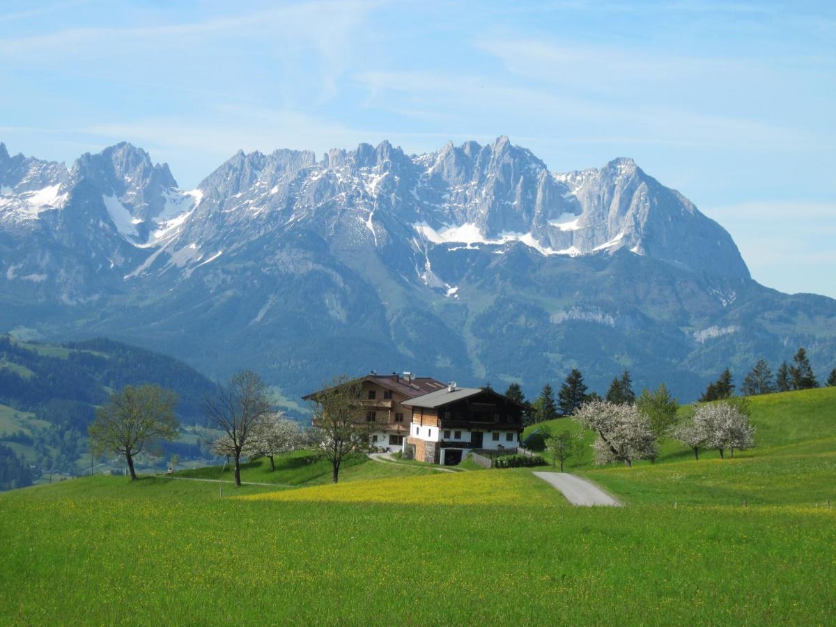 Hahnenkammblick Villa Kitzbühel Exterior foto